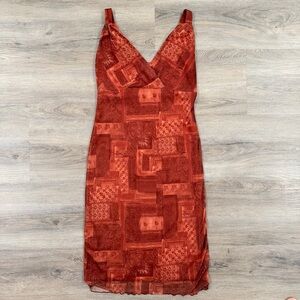 Byer California Patchwork Midi Dress